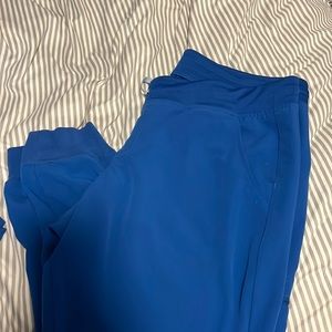 Royal blue figs Zamora joggers. Xl petite
